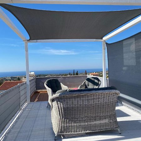 Roof Terrace & Sea View Entire Apartment Peyia Extérieur photo